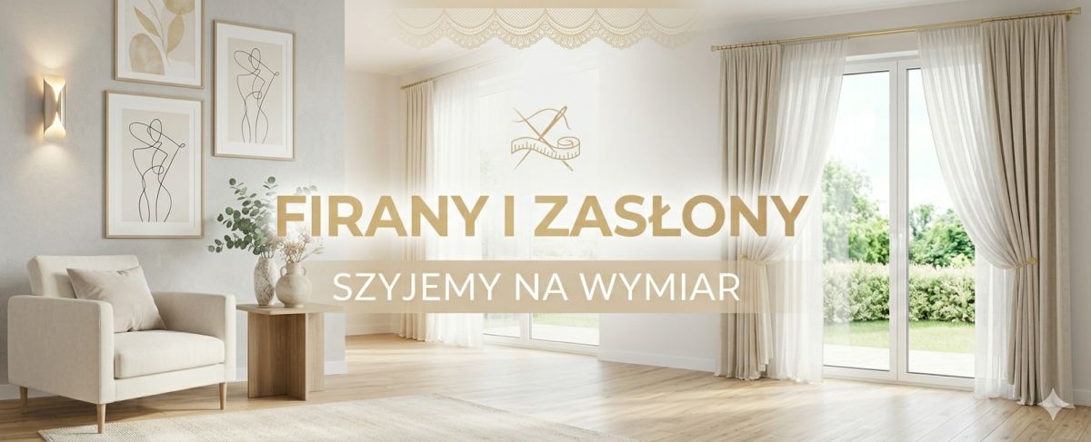 Jasne wnętrze z dekoracją okienną